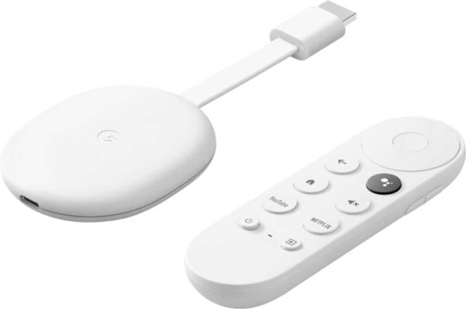 GOOGLE CHROMECAST WITH GOOGLE TV